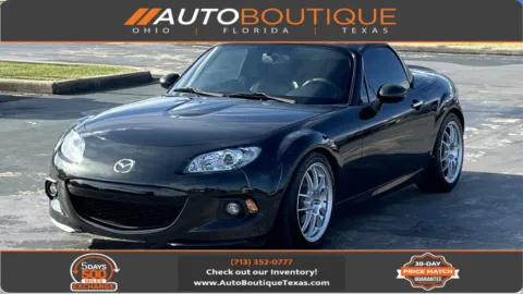 Black 2013 Mazda MX-5 Miata Grand Touring for sale in Alvin, TX