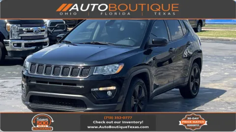 Black 2020 Jeep Compass Altitude for sale in Alvin, TX