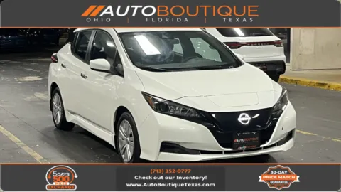 White 2025 Nissan LEAF S for sale in Alvin, TX