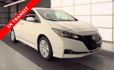 White 2025 Nissan LEAF S for sale in Alvin, TX