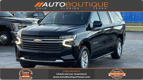 Black 2023 Chevrolet Suburban LT for sale in Alvin, TX