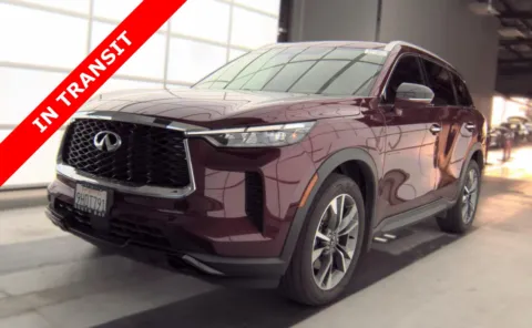 Red 2023 INFINITI QX60 LUXE for sale in Alvin, TX