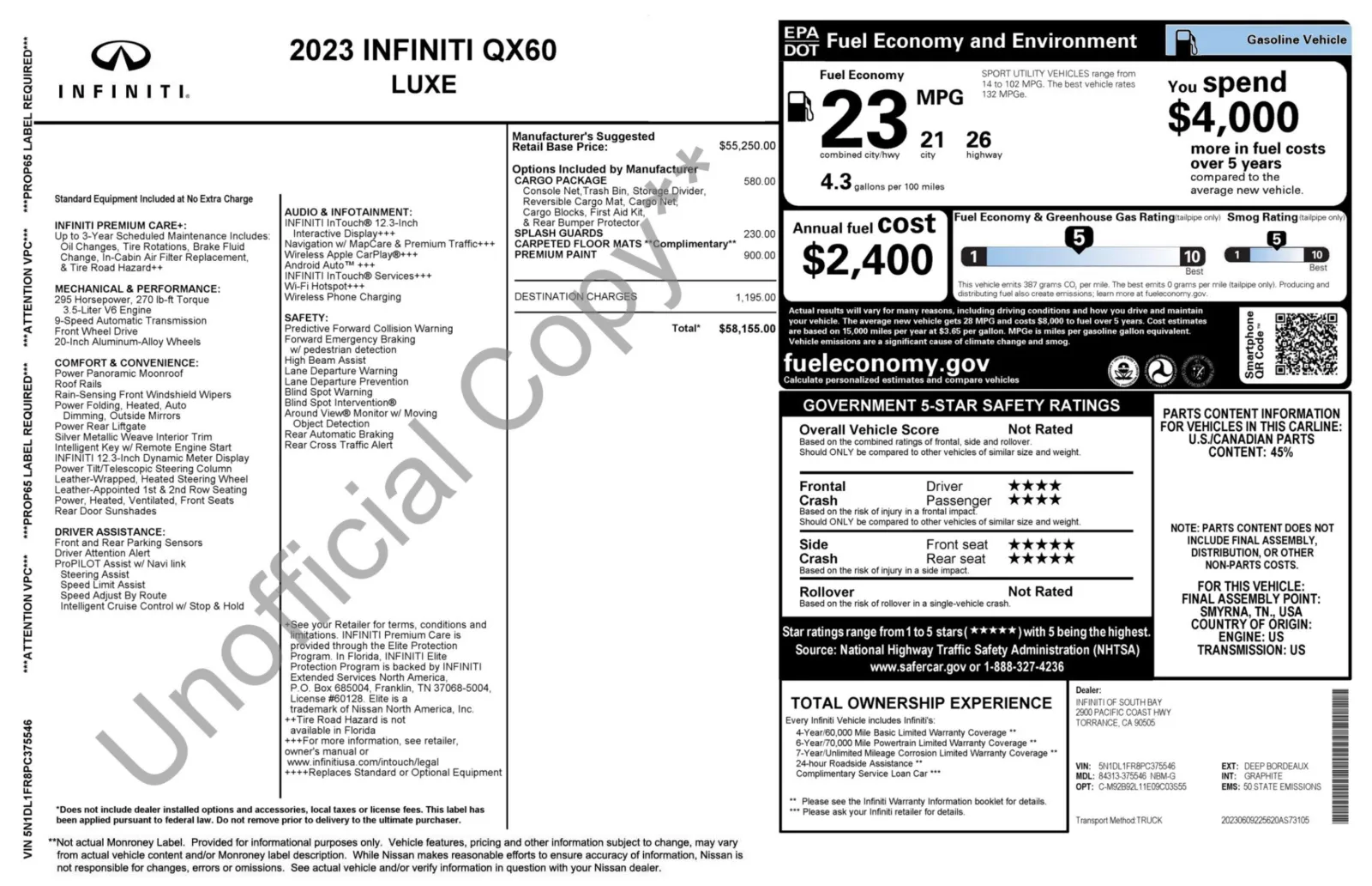 Infiniti QX60 photo 12