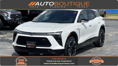 White 2024 Chevrolet Blazer EV eAWD RS for sale in Alvin, TX