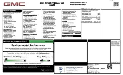Photos of 2025 GMC Sierra EV Max Range Denali for sale in Alvin, TX at Auto Boutique Texas