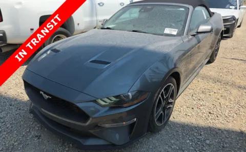 Gray 2023 Ford Mustang EcoBoost Premium for sale in Alvin, TX