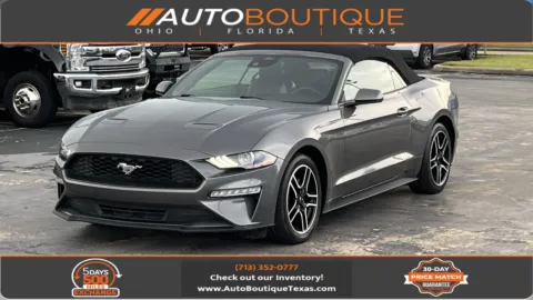Gray 2023 Ford Mustang EcoBoost Premium for sale in Alvin, TX