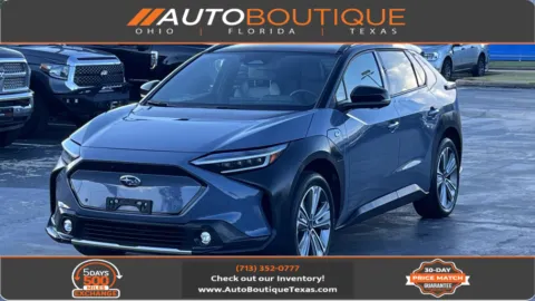 Gray 2023 Subaru Solterra Touring for sale in Alvin, TX