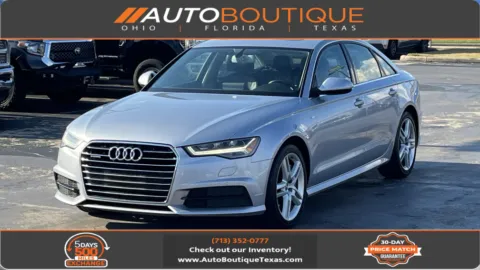 Silver 2018 Audi A6 Premium Plus for sale in Alvin, TX