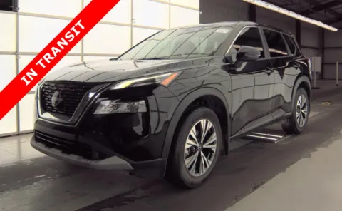 Black 2023 Nissan Rogue SV for sale in Alvin, TX