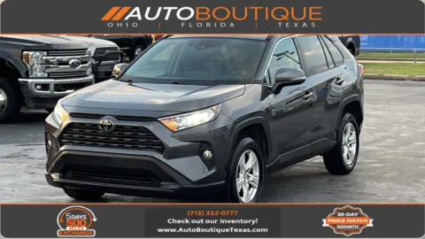 Gray 2021 Toyota RAV4 XLE for sale in Alvin, TX