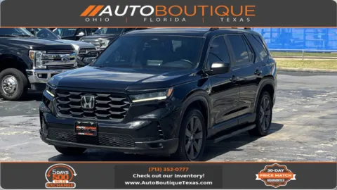 Black 2023 Honda Pilot Sport for sale in Alvin, TX