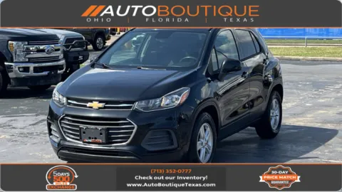 Black 2020 Chevrolet Trax LS for sale in Alvin, TX