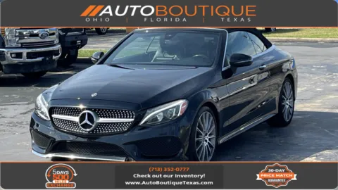 Black 2018 Mercedes-Benz C-Class C 300 for sale in Alvin, TX