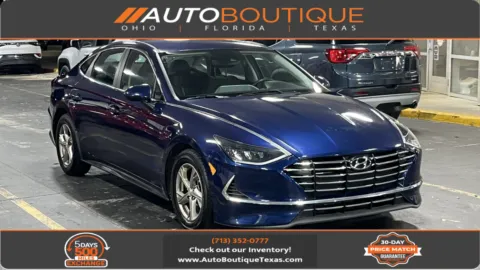 Blue 2022 Hyundai Sonata SE for sale in Alvin, TX