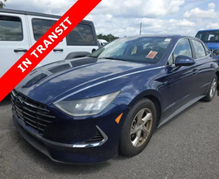 Blue 2022 Hyundai Sonata SE for sale in Alvin, TX