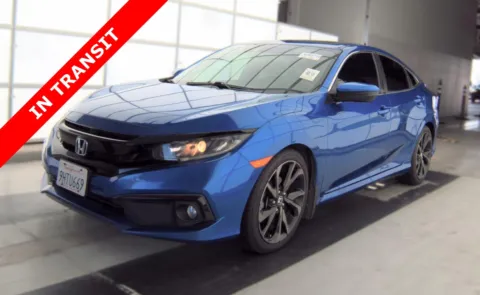 Blue 2020 Honda Civic Sedan Sport for sale in Alvin, TX