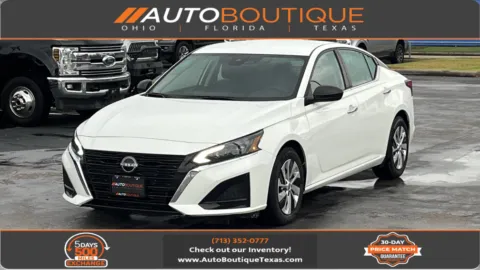 White 2024 Nissan Altima 2.5 S for sale in Alvin, TX
