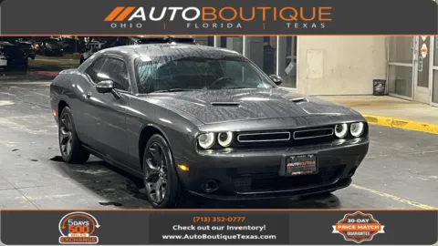 Gray 2017 Dodge Challenger SXT for sale in Alvin, TX