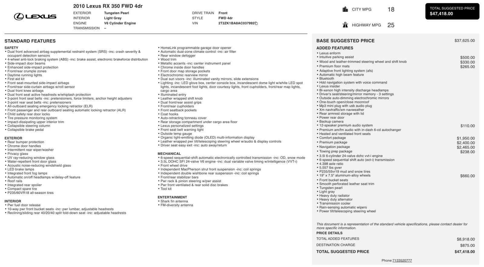Lexus RX photo 4