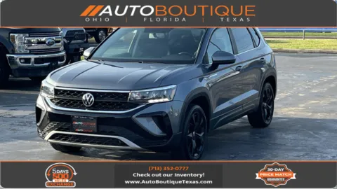 Gray 2022 Volkswagen Taos SE for sale in Alvin, TX