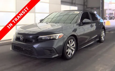 Gray 2024 Honda Civic Sedan LX for sale in Alvin, TX
