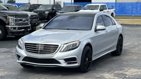 Silver 2015 Mercedes-Benz S-Class S 550 for sale in Alvin, TX