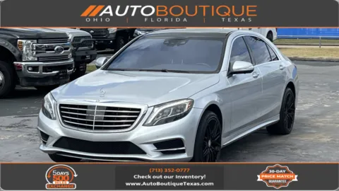 Silver 2015 Mercedes-Benz S-Class S 550 for sale in Alvin, TX