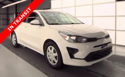 White 2022 Kia Rio LX for sale in Alvin, TX