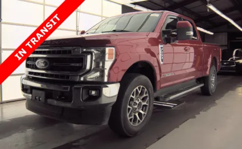 Red 2020 Ford Super Duty F-250 SRW LARIAT for sale in Alvin, TX