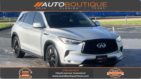Silver 2019 INFINITI QX50 ESSENTIAL for sale in Alvin, TX