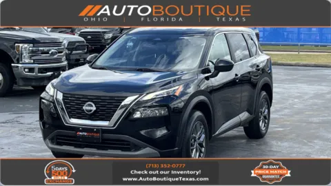 Black 2023 Nissan Rogue S for sale in Alvin, TX