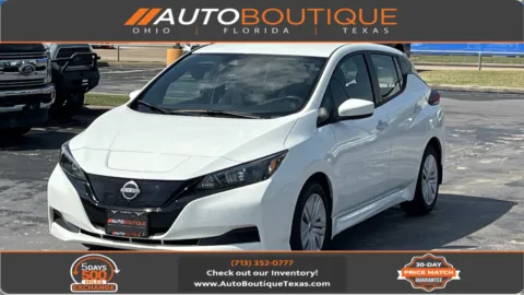 White 2025 Nissan LEAF S for sale in Alvin, TX