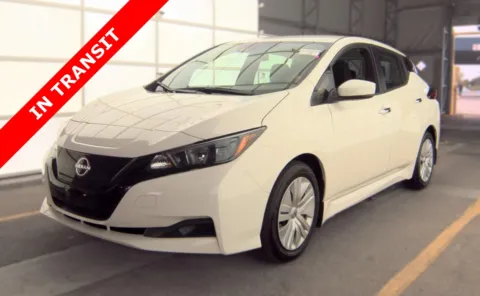 White 2025 Nissan LEAF S for sale in Alvin, TX