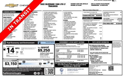 Photos of 2022 Chevrolet Silverado 1500 LTD LT Trail Boss for sale in Alvin, TX at Auto Boutique Texas