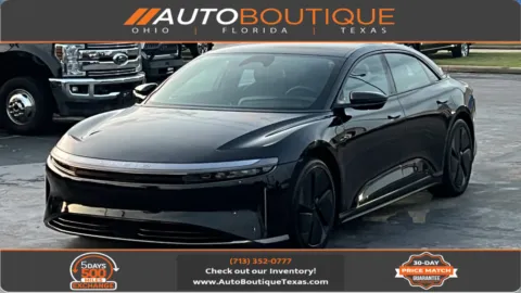 Black 2024 Lucid Air Pure for sale in Alvin, TX