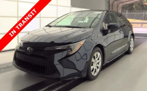 Blue 2021 Toyota Corolla LE for sale in Alvin, TX
