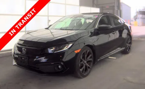 Black 2020 Honda Civic Sedan Sport for sale in Alvin, TX