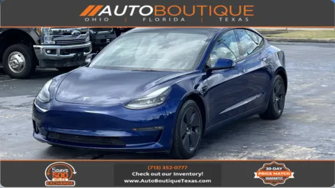 Blue 2022 Tesla Model 3 Long Range for sale in Alvin, TX