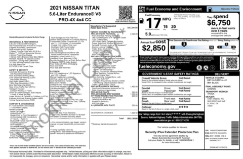 Photos of 2021 Nissan Titan PRO-4X for sale in Alvin, TX at Auto Boutique Texas