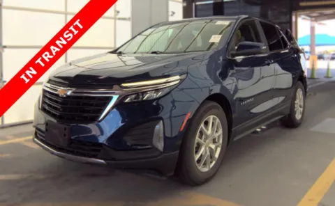 Blue 2022 Chevrolet Equinox LT for sale in Alvin, TX