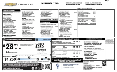 Photos of 2022 Chevrolet Equinox LT for sale in Alvin, TX at Auto Boutique Texas