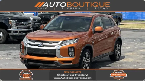 Orange 2022 Mitsubishi Outlander Sport ES for sale in Alvin, TX