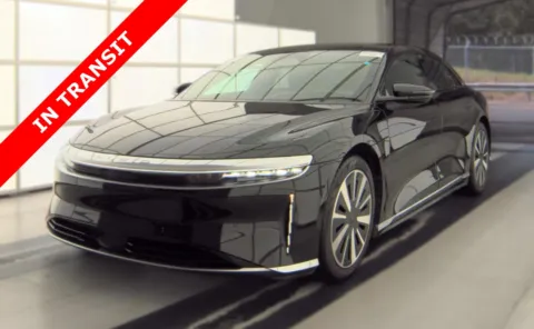 Black 2024 Lucid Air Pure for sale in Alvin, TX