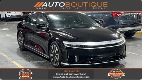 Black 2024 Lucid Air Pure for sale in Alvin, TX