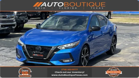 Blue 2022 Nissan Sentra SR for sale in Alvin, TX
