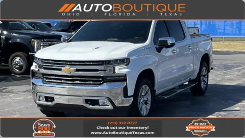 White 2022 Chevrolet Silverado 1500 LTD LTZ for sale in Alvin, TX