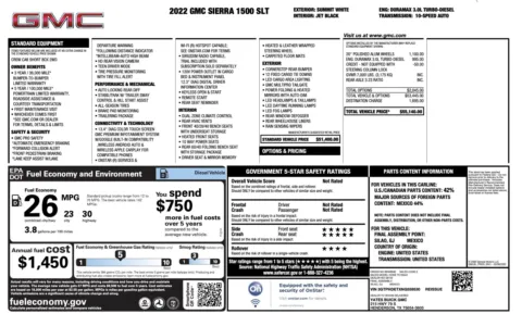 Photos of 2022 GMC Sierra 1500 SLT for sale in Alvin, TX at Auto Boutique Texas