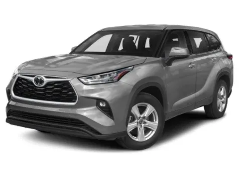 Red 2021 Toyota Highlander LE for sale in Alvin, TX