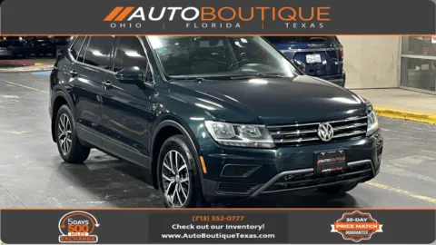 Green 2019 Volkswagen Tiguan SE for sale in Alvin, TX
